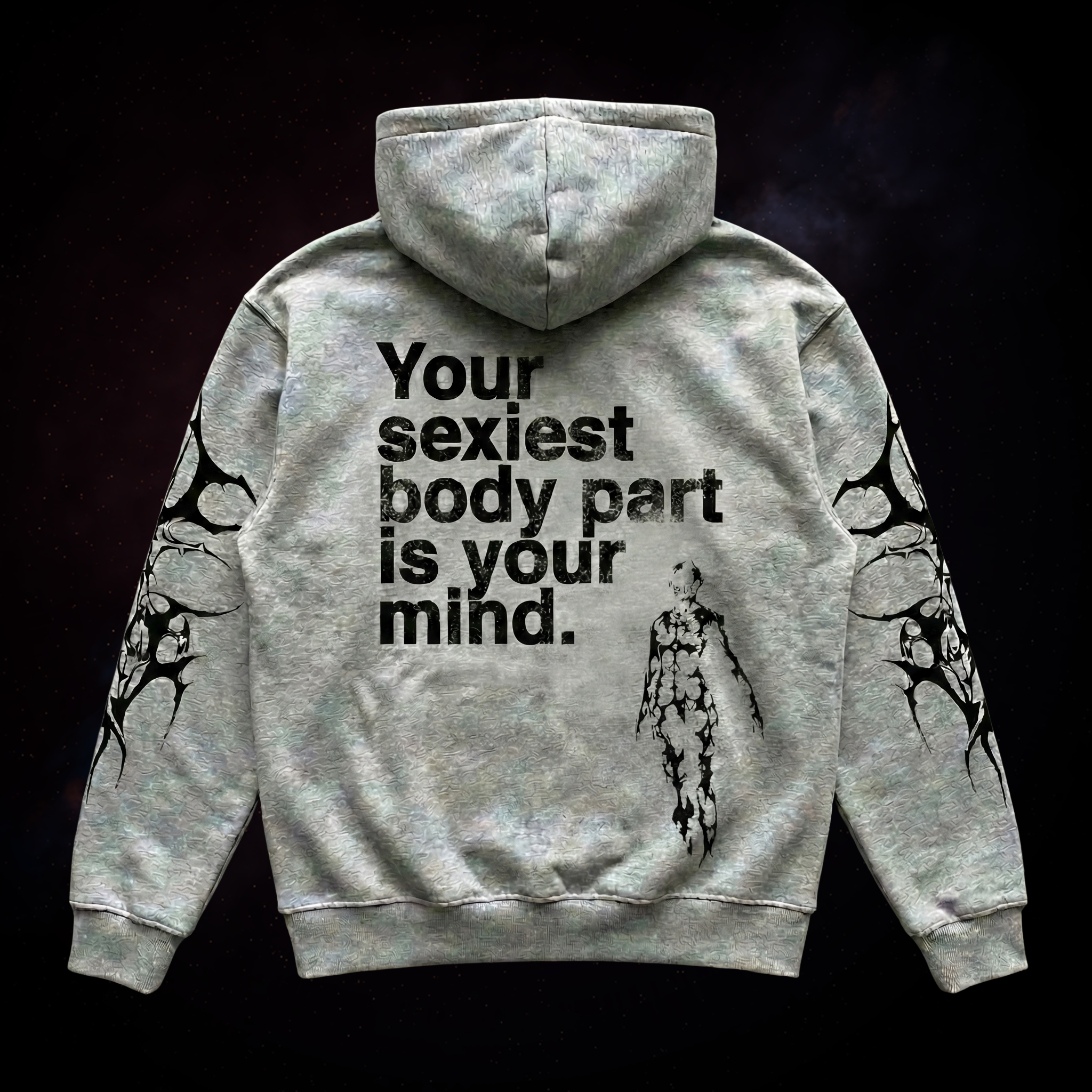 Your Sexiest Body Part Is Your Mind | ZIP HOODIE