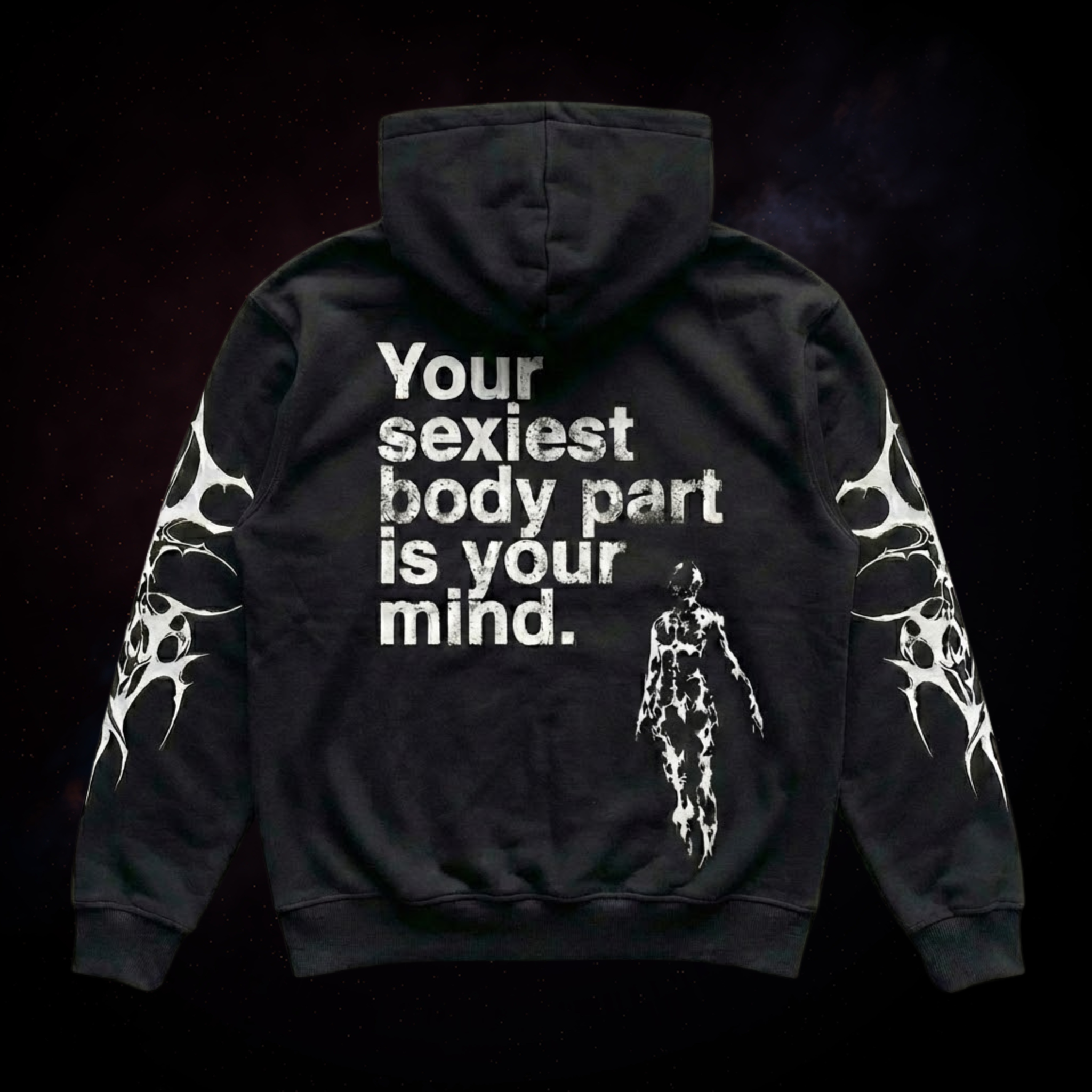 Your Sexiest Body Part Is Your Mind | ZIP HOODIE