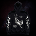 As He Fell He Smilled - Icarus | ZIP HOODIE