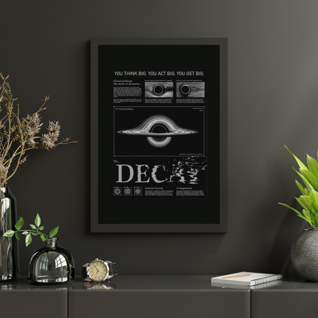 Universal Decay: The Death of All Matter | POSTER