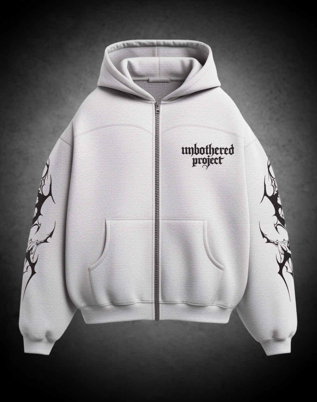 UNBOTHERED | ZIP HOODIE