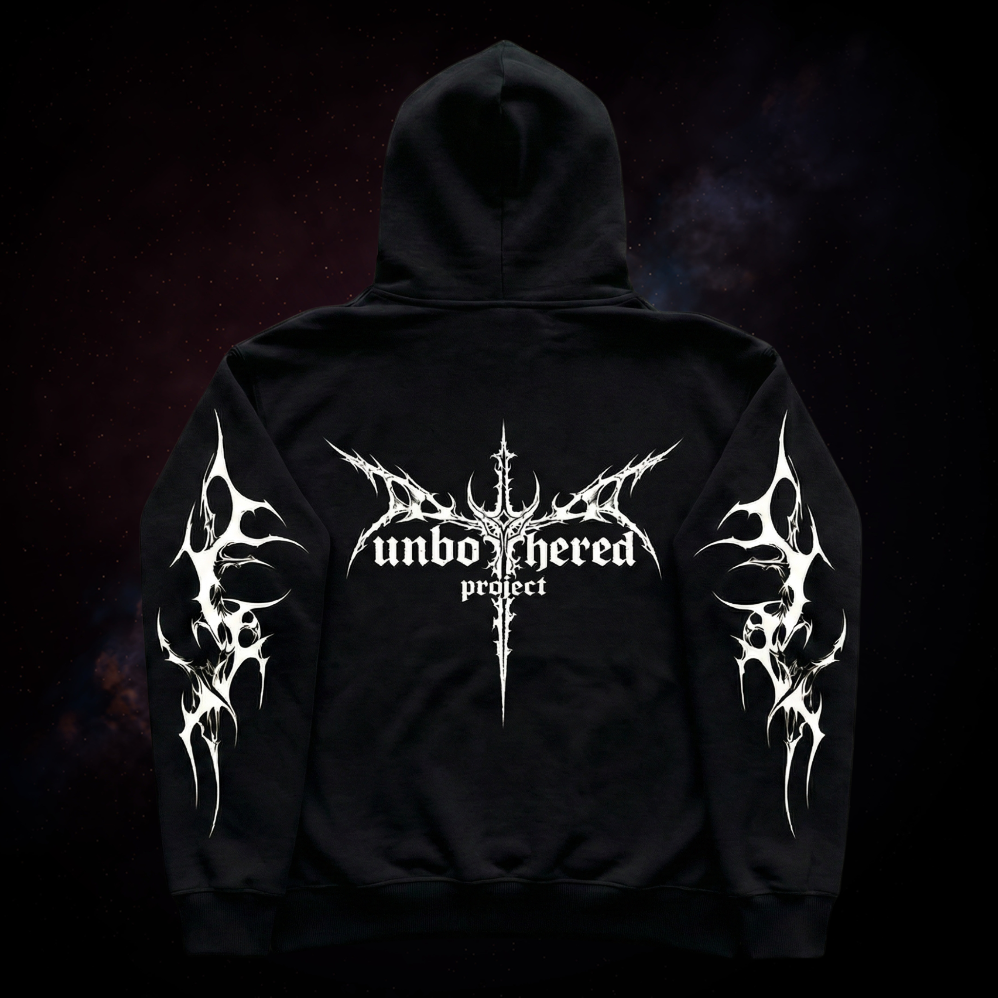 UNBOTHERED | ZIP HOODIE